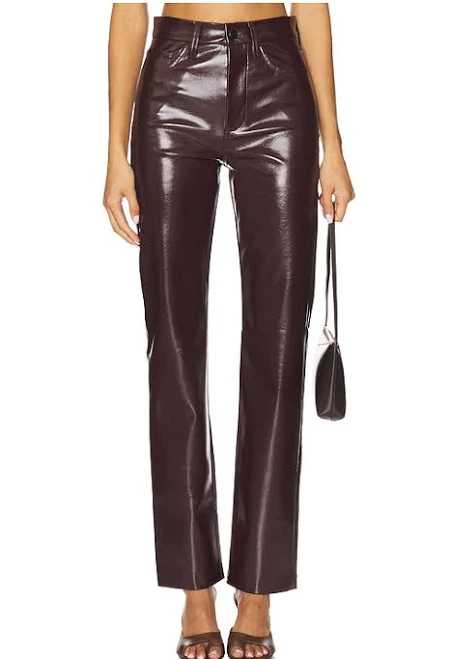 bottoms Joe's Women's Margo Vegan Patent Leather Slim Jeans REVOLVE $198