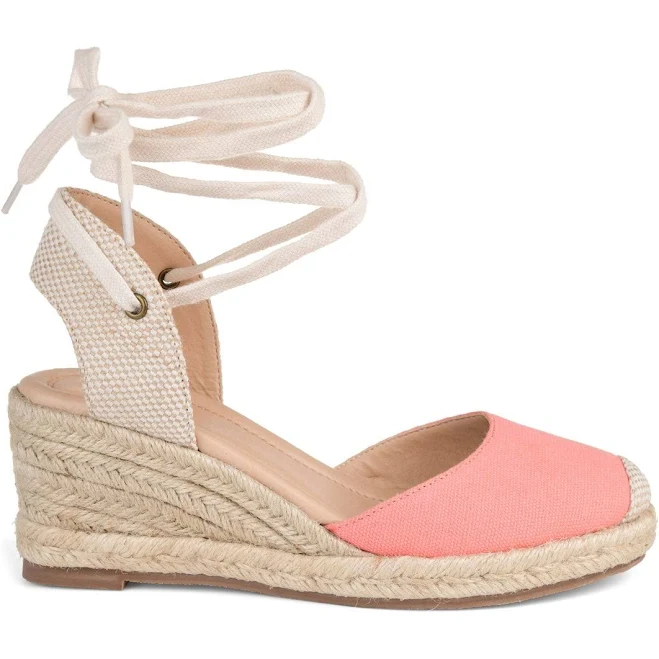 shoes Journee Collection Women's Journee Monte Wedge Heel Espadrille Sandals Journee Collection $59.99