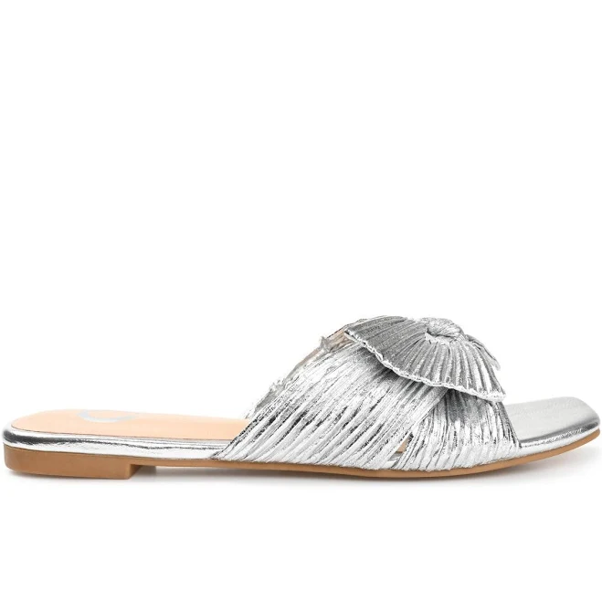shoes Journee Collection Women's Serlina Slide Sandals Famous Footwear $41.64