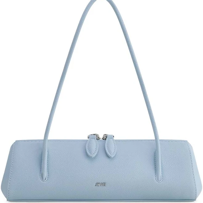 bag JW PEI Mini Nova Baguette Shoulder Bag in Ice Blue at Nordstrom Nordstrom $99