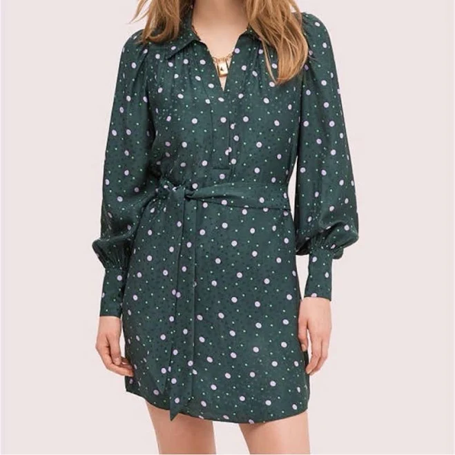 dress Kate Spade Pop Dots Shirtdress Poshmark $89