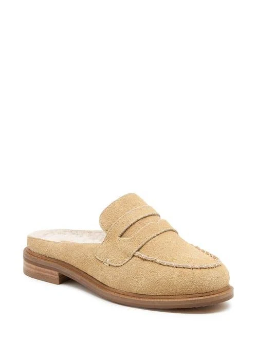 shoes Kelsi Dagger Brooklyn Women's Lock Faux Shearling Mule Loafers Nordstrom $150