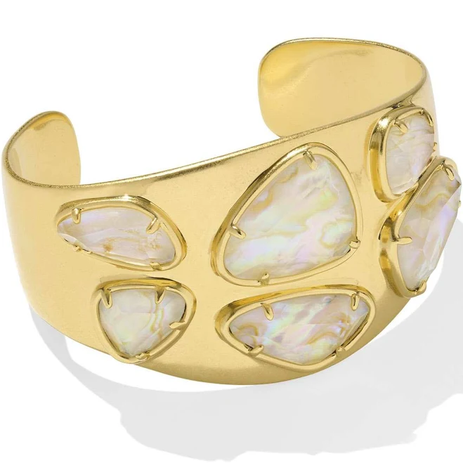 accessory Kendra Scott Margot Vintage Gold Statement Cuff Bracelet Kendra Scott $63.98