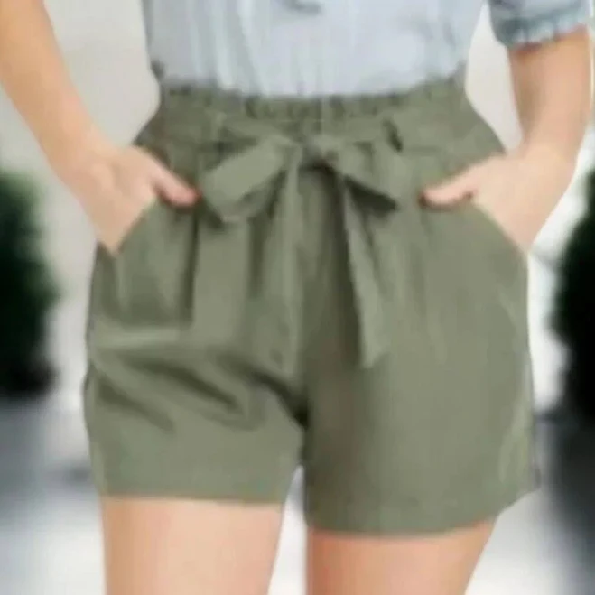 shorts Knox Rose Women's Mid-Rise Paperbag Shorts eBay - the_wholesale_outlet $19.01