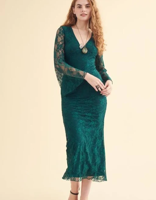 dress Lace Mermaid Maxi Dress Earthbound Trading Company $29.96