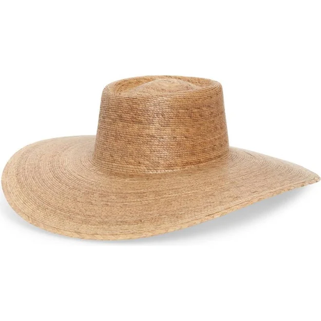 accessory Lack of Color Palma Wide Straw Boater Hat Nordstrom $149