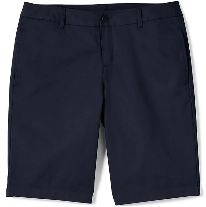 shorts Lands' End Women's Plain Front Blend Chino Shorts Lands' End $37.95