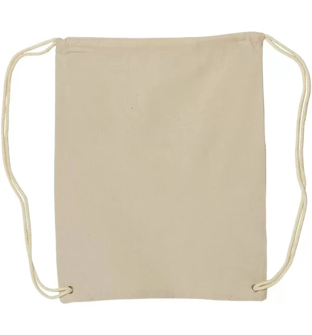 bag Liberty Bags 8875 Cotton Canvas Drawstring Backpack Blankstyle.com $2.58