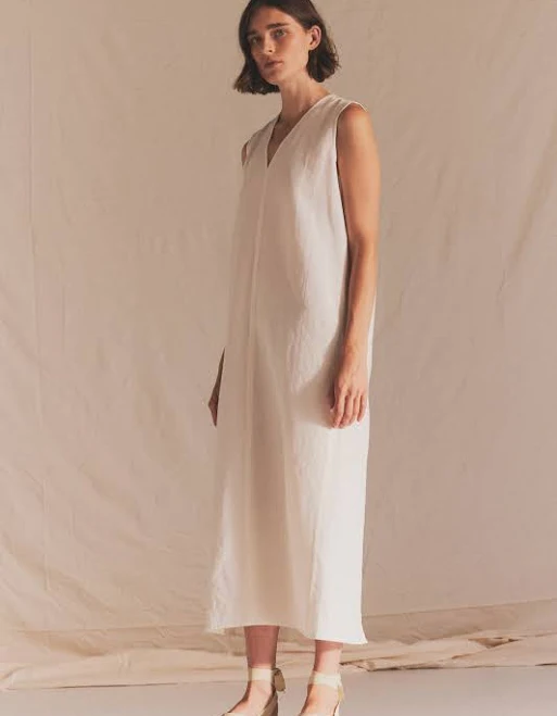 dress Linen Blend Shift Dress There, Elsewhere $240