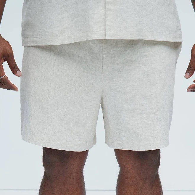 matching set Linen Short Set in Black, Size 2XL for Vacation | Fashion Nova Fashion Nova $20