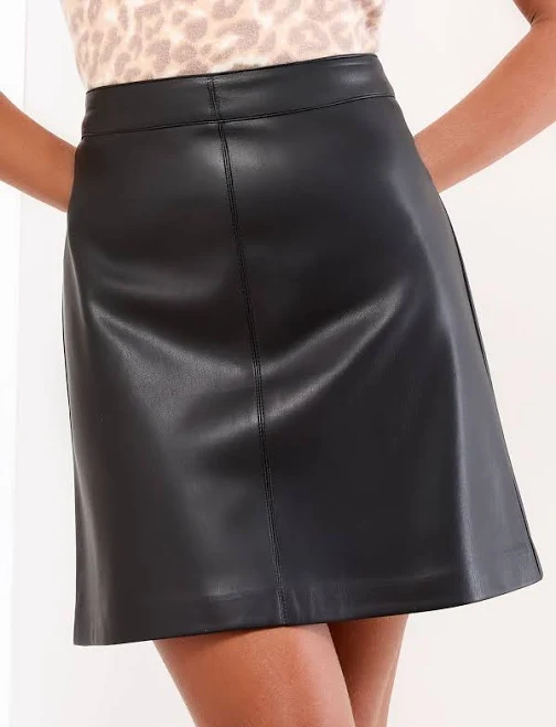 skirt Lipsy Faux Leather Mini Skirt Next USA $69