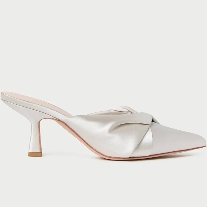 shoes Loeffler Randall Women's Tyla Twisted Satin Mule Pumps Loeffler Randall $395