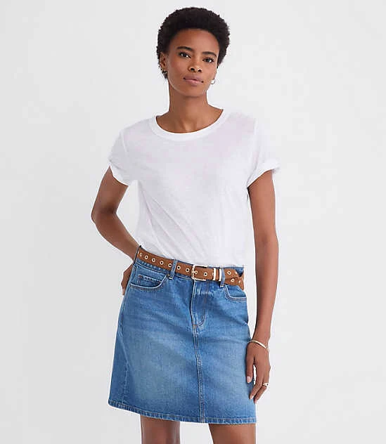 top Loft Women's Everyday Crew T-Shirt LOFT $12.58