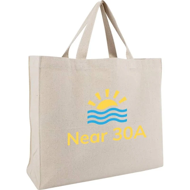 bag Logo Canvas Tote Bag Quality Logo Products $6.5