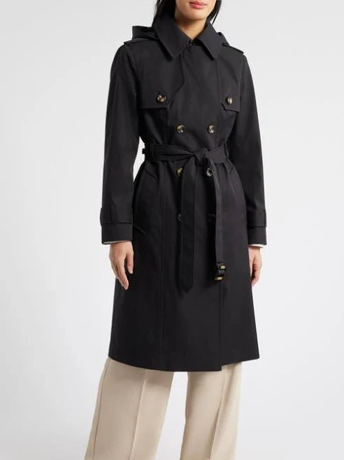 outerwear London Fog Women's Double Breasted Trench Coat Nordstrom $159.99