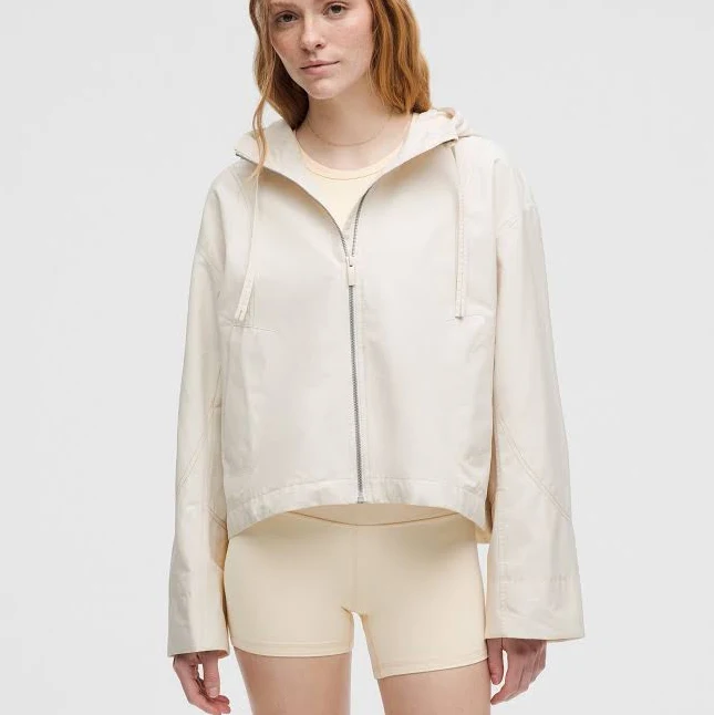 outerwear Lululemon Cropped Water-Resistant Jacket lululemon $119