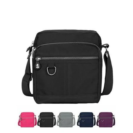 bag luxtrada Casual Nylon Purse Handbag Crossbody Bag Waterproof Shoulder Bag with Zipper Pockets for Women Walmart - YUANLIN $13.88
