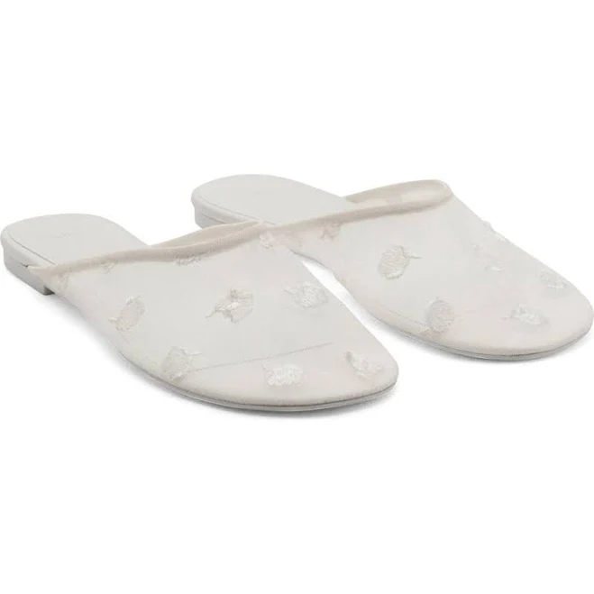 shoes MANGO Women's Embroidered Mesh Mule Shoes Nordstrom $59.99