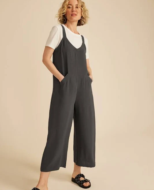 jumpsuit maurices Women's Cool Crepe Wide Leg Jumpsuit Maurices $25.89