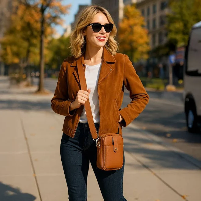 bag Maya Vegan Pebble Leather Crossbody Ahdorned $48
