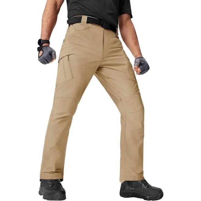 pants Men's Military Water Repellent Cargo Pants with 8 Pockets Tacvasen $60.01