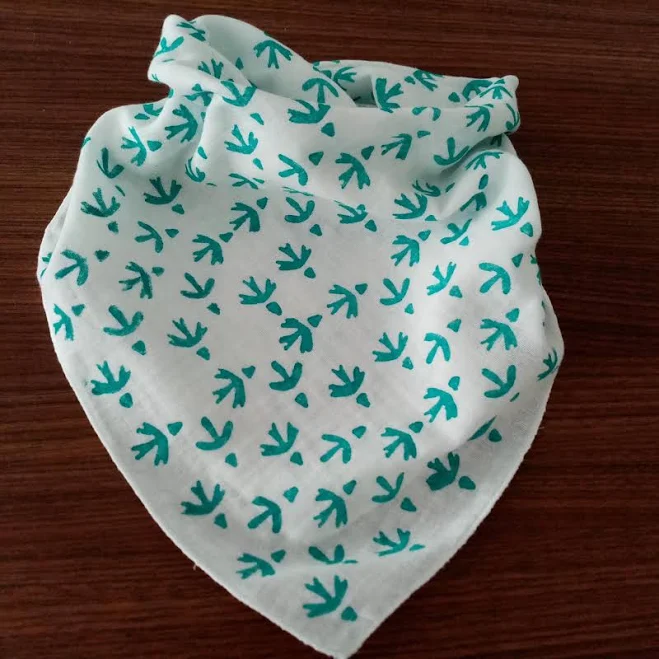 accessory Minimalist Block Print Cotton Bandana Etsy - Seller $13.29