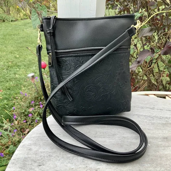 bag Minimalist Faux Leather Crossbody Bag Etsy - SkyPathDesign $78