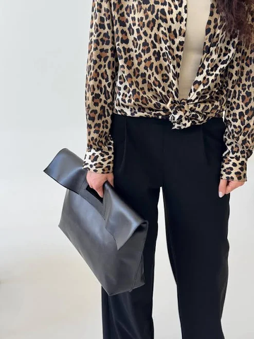 bag Minimalist Leather Clutch Bag Etsy - OkraShop $140