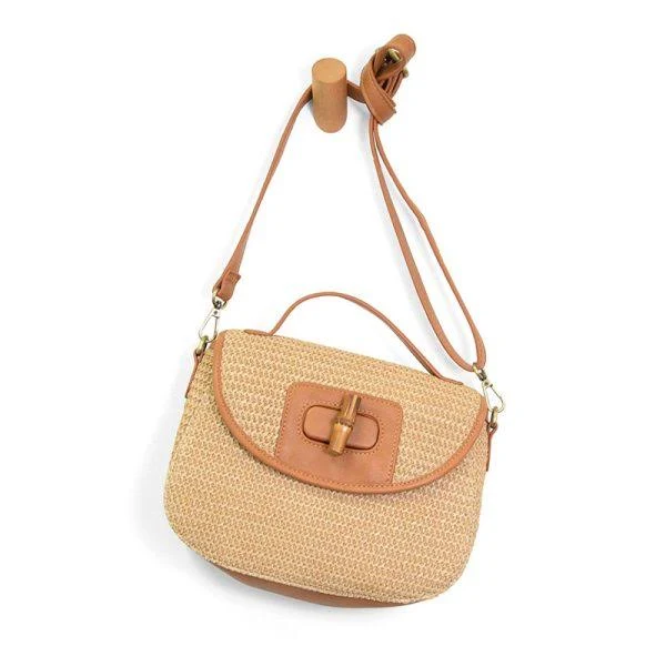 bag Natural Straw Hattie Crossbody Mermaid Cove $82.99