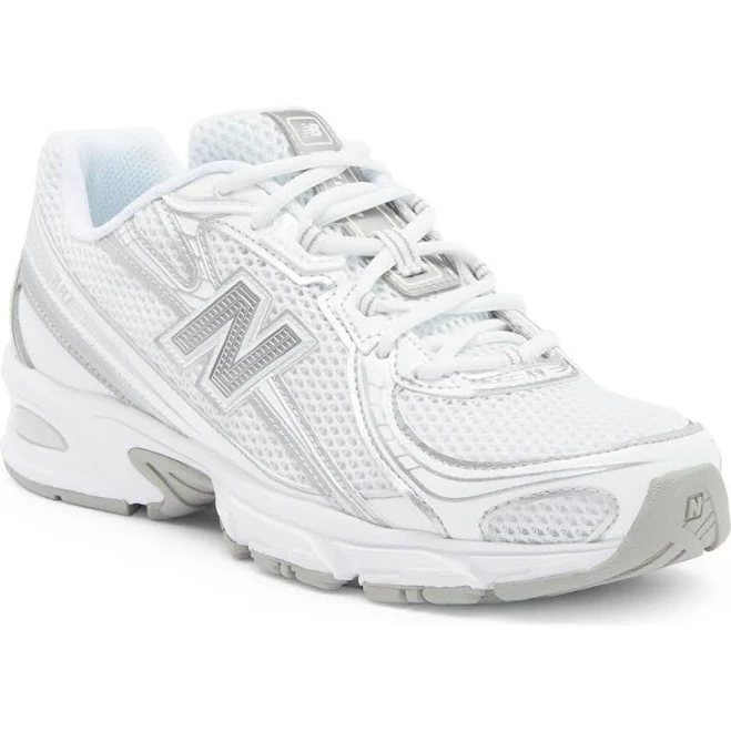 shoes New Balance Gender Inclusive 740 Sneaker in White/Silver Metallic at Nordstrom, Size 9.5 Women's Nordstrom $114.99