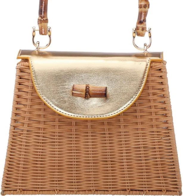 bag Nina Women's Capri Wicker Basket Satchel Bag Nordstrom $128