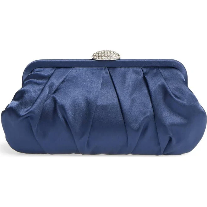 bag Nina Women's Concord Pleated Satin Frame Clutch Nordstrom $75