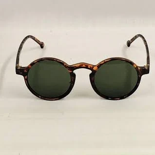 accessory Norma Round Faux Tortoiseshell Sunglasses Etsy - Seller $13.43