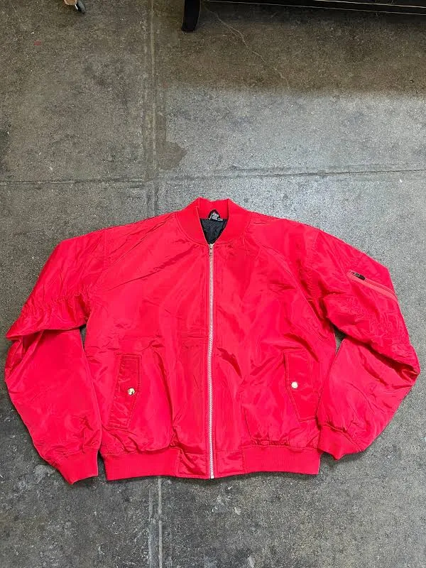 outerwear Nylon Bomber Jacket Etsy - Seller $39.99