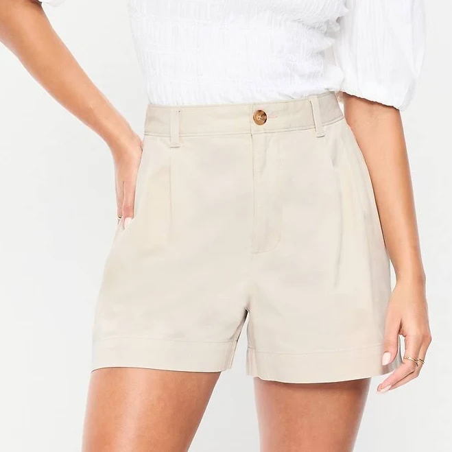 shorts Old Navy Women's High-Waisted 4-Inch Chino Shorts Old Navy $15
