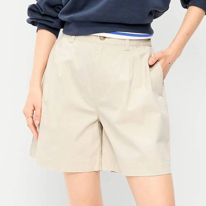 shorts Old Navy Women's High-Waisted 6-Inch Chino Shorts Old Navy $22