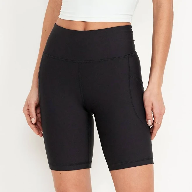 shorts Old Navy Women's High-Waisted 8-Inch Biker Shorts Old Navy $13.49