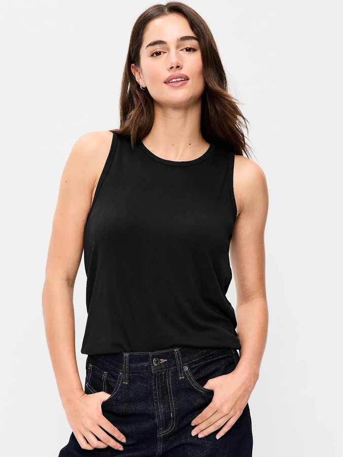 top Old Navy Women's Luxe Sleeveless Top Old Navy $9.99