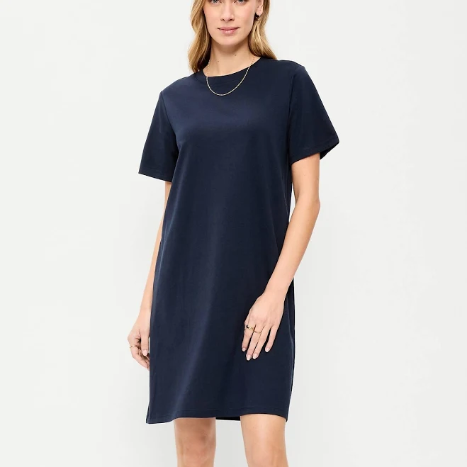 dress Old Navy Women's Vintage Crew-Neck Mini T-Shirt Dress Old Navy $11.99