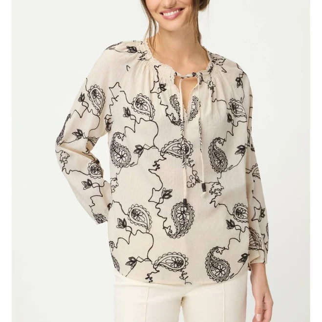 tunic Olsen Women's Embroidered Linen Tunic Blouse Macy's $209