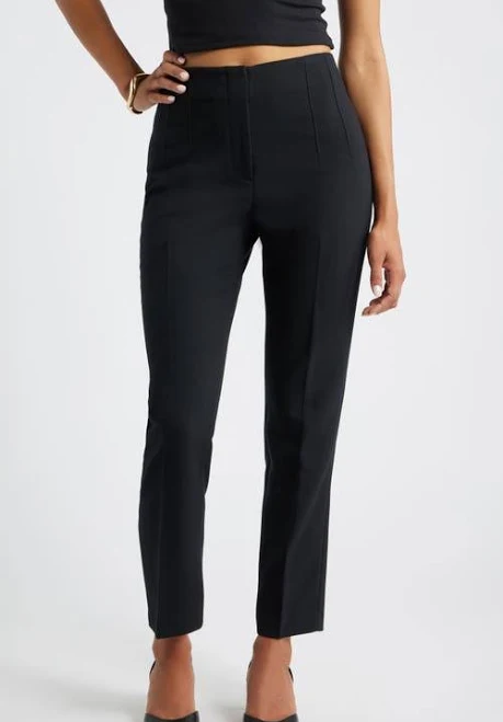 pants Open Edit Icon High Waist Ankle Cigarette Pants Nordstrom $89.5