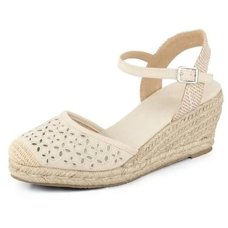 shoes Penny Sue Women's Espadrilles Wedge Sandals Walmart - Pennysue $34.99