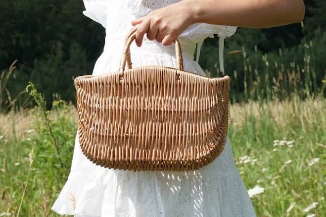 bag Personalized Wicker Bag Etsy - MagicWicker $121.71