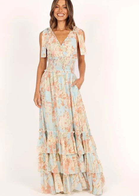 dress Petal & Pup Women's Christabel Floral Tiered Maxi Dress Macy's $99