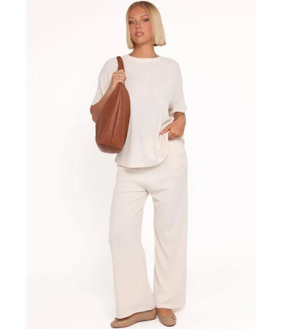two piece set Petal & Pup Women's Granger Knit Wide-Leg Pant Set Macy's $99