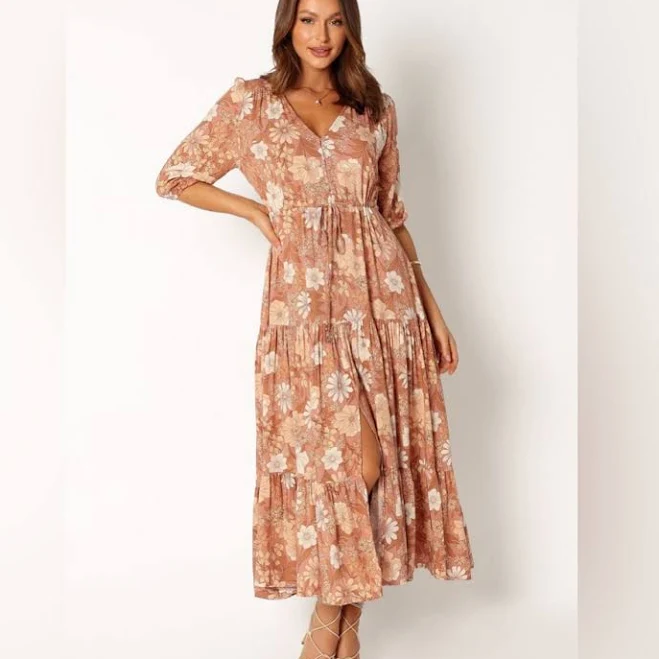 dress Petal & Pup Women's Kelda Floral Midi Dress Poshmark $30