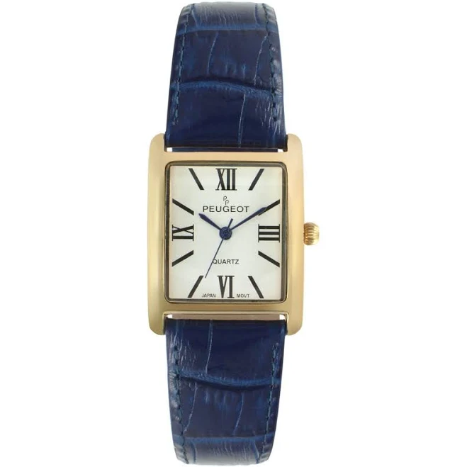 accessory Peugeot Women's Tank Watch Roman Dial Peugeot Watches $59.75