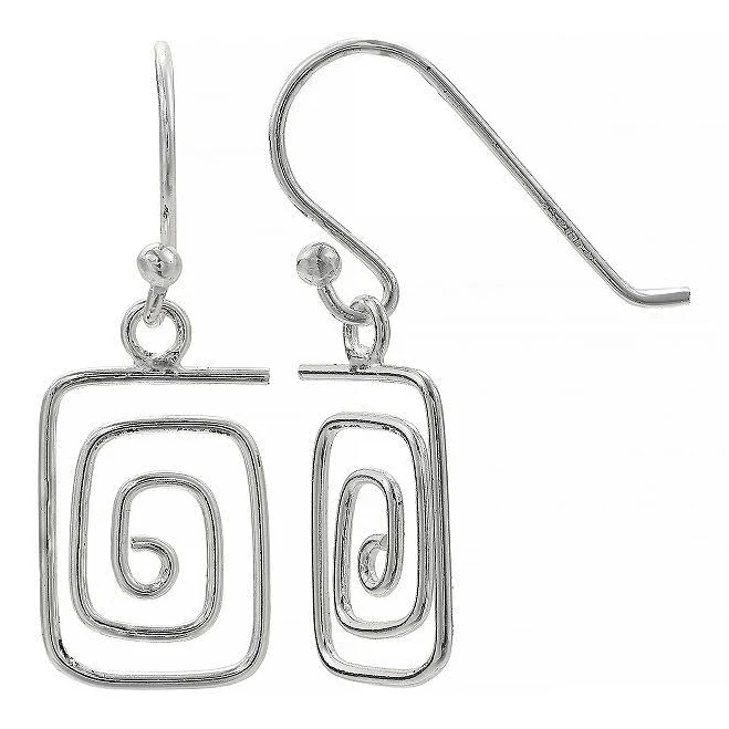 accessory Primrose Women's Sterling Silver Geometric Drop Earrings Kohl's $10.8
