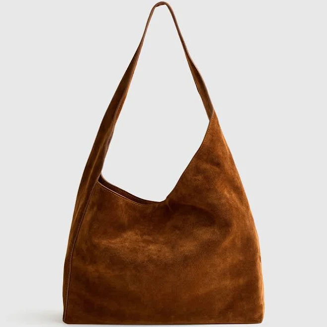 bag Quince Women's Slouchy Italian Suede Shoulder Bag Quince $150