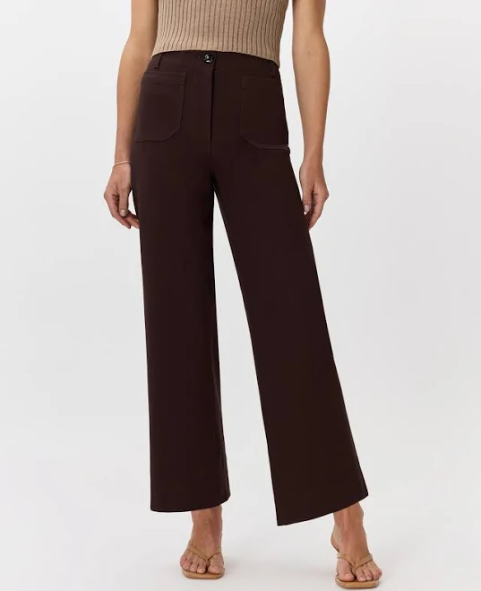 pants Quince Women's Ultra-Stretch Cropped Wide Leg Rayon Pants Quince $44.9